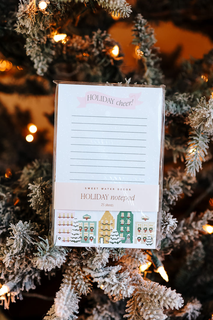 Christmas Village Notepad