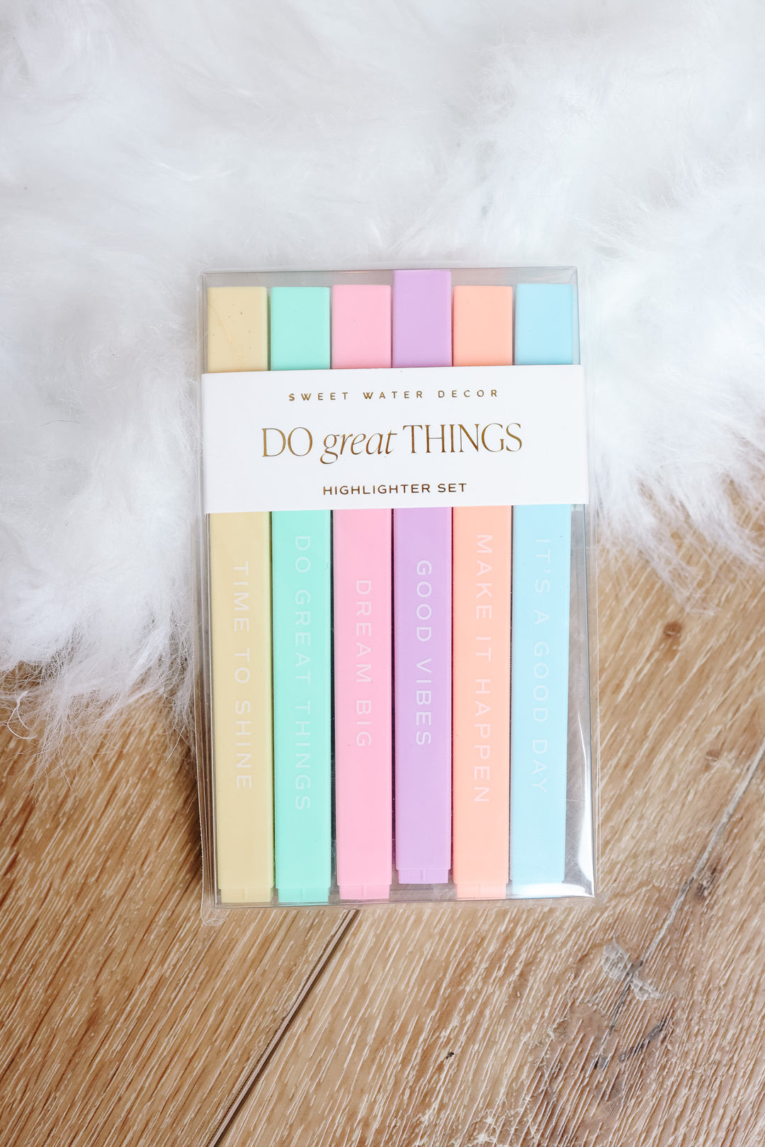 Do Great Things Highlighter Set - Stationery Set