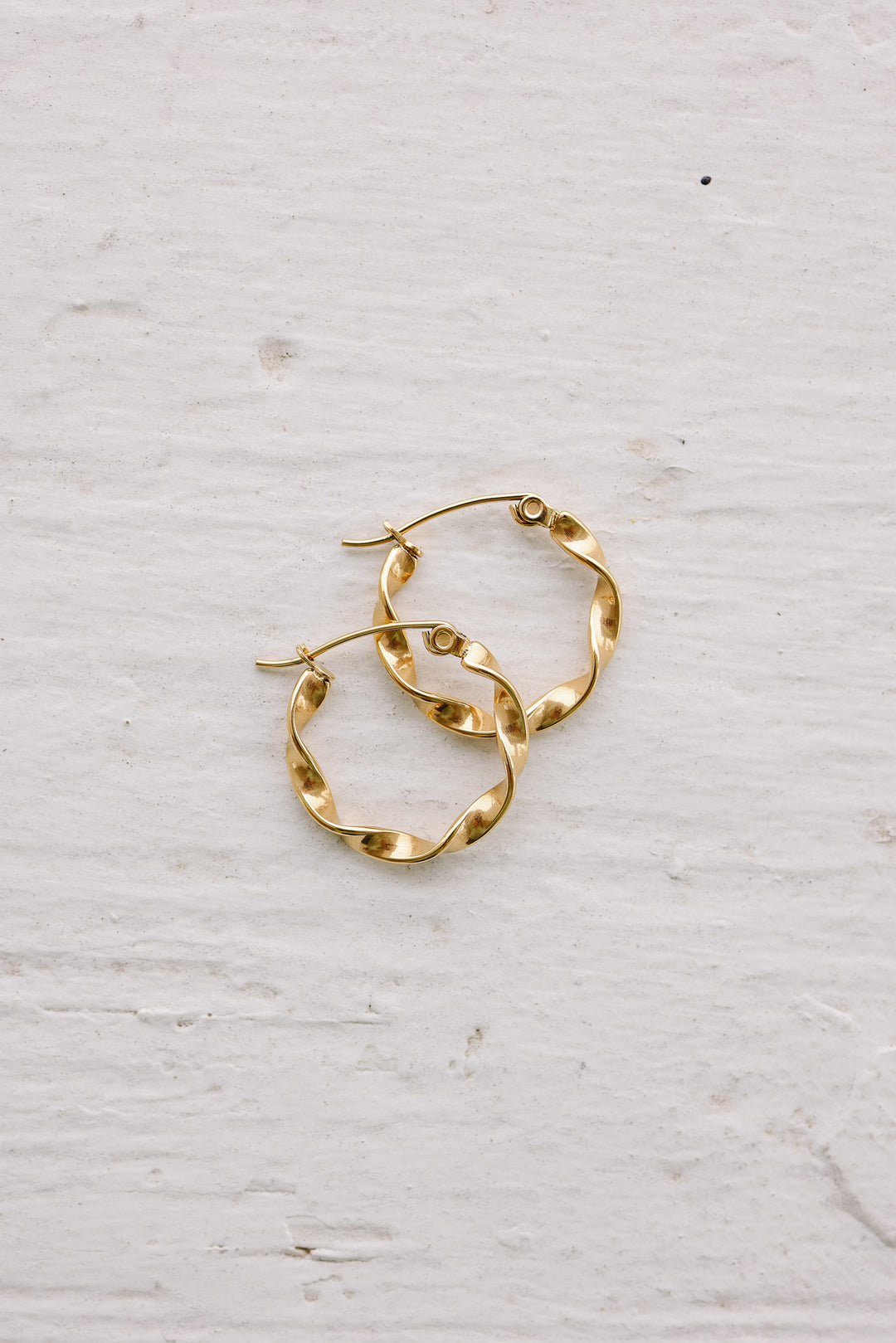 Twisted Hoop Earrings