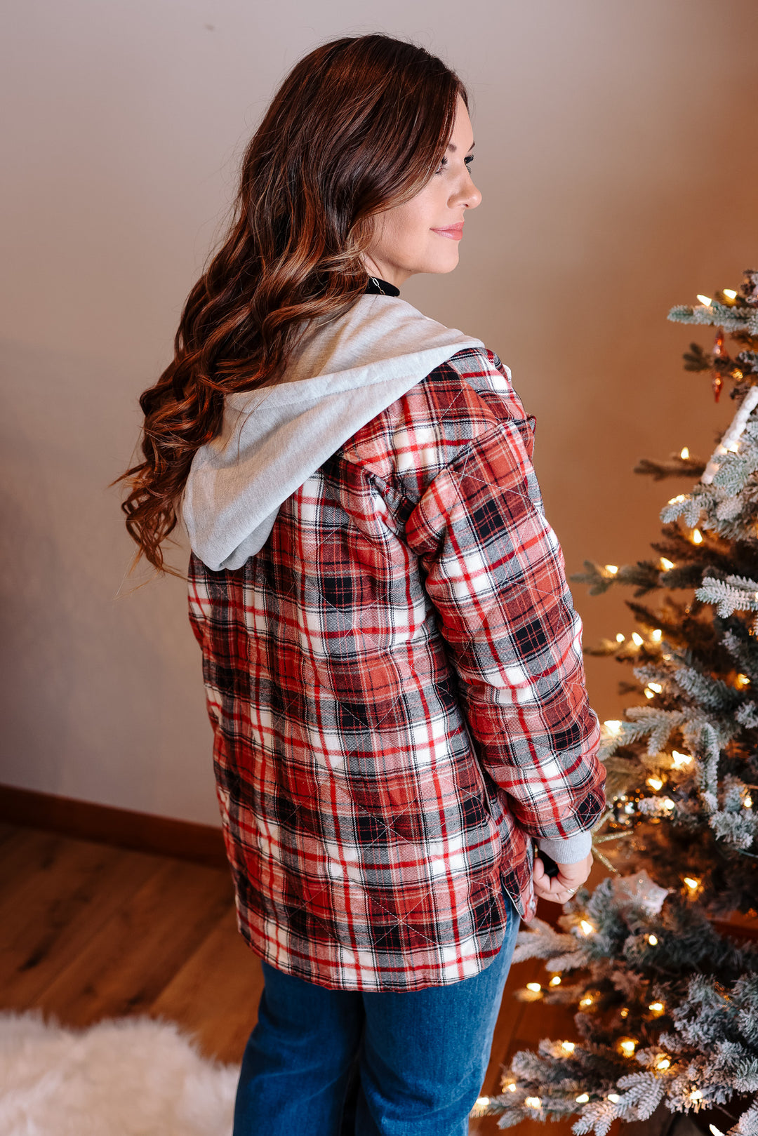 Avery Quilted Plaid Jacket