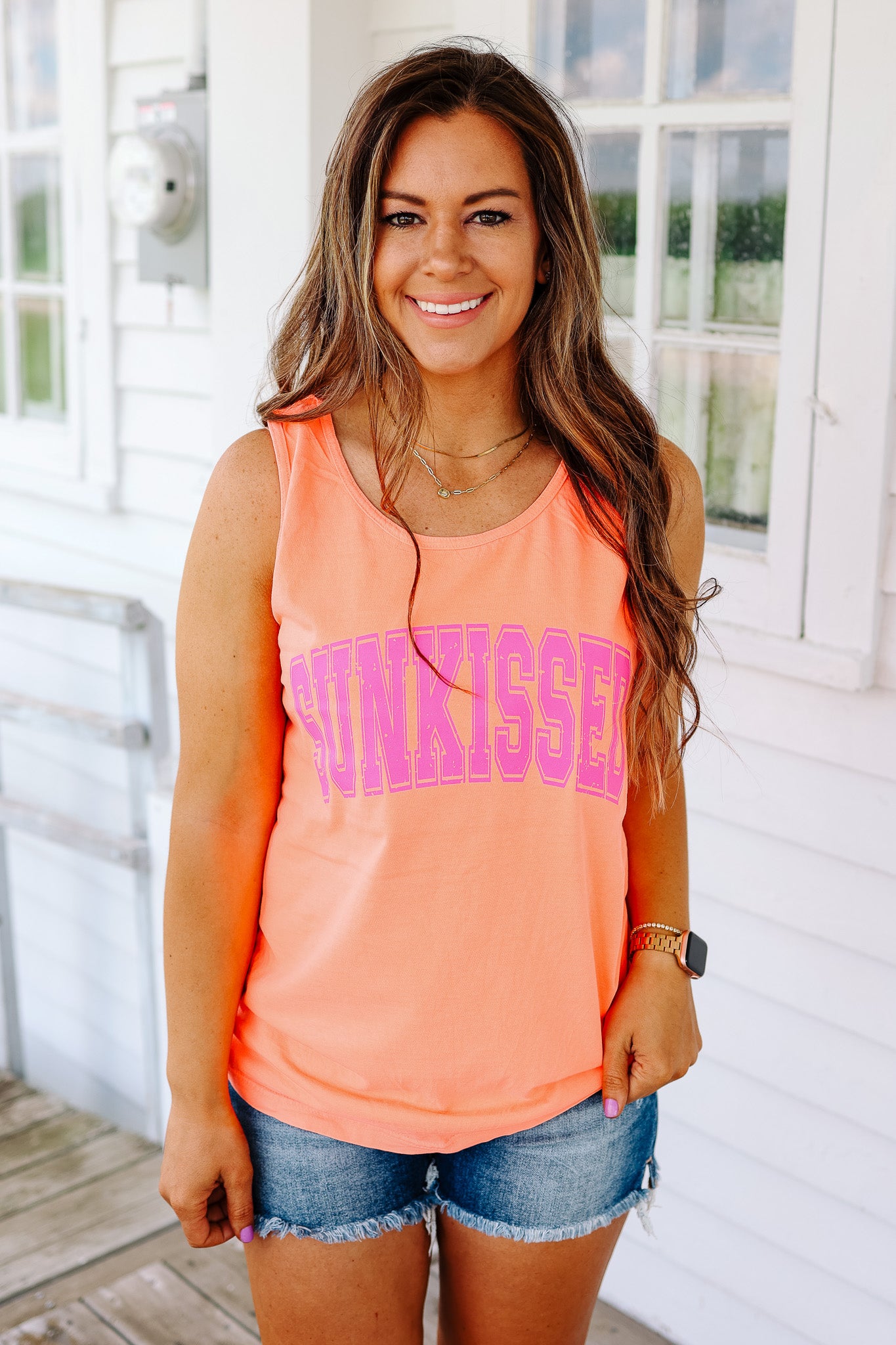 Pink Sunkissed Tank - Multiple Colors