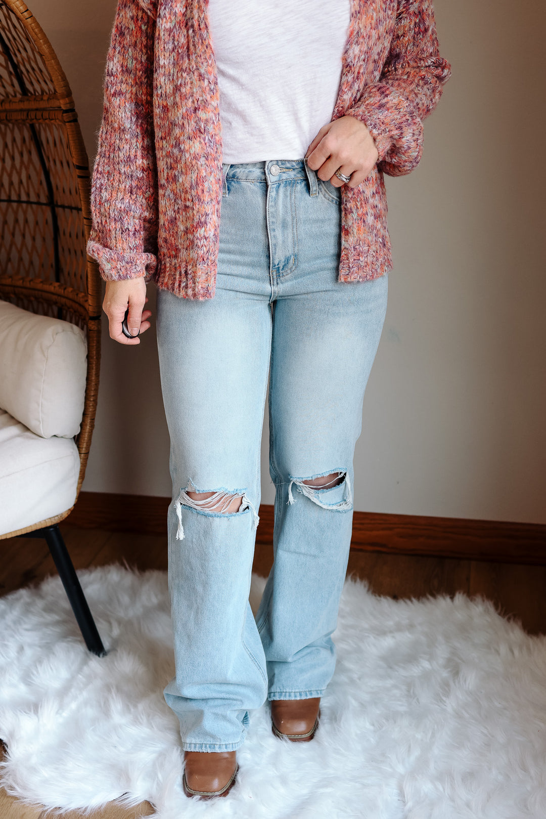 VERVET: Hollis 90'S Vintage Highrise Flare Jeans