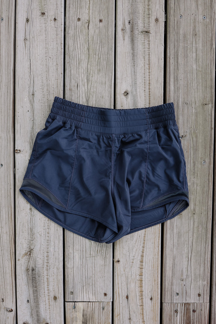 Stretch Woven Shorts - Charcoal