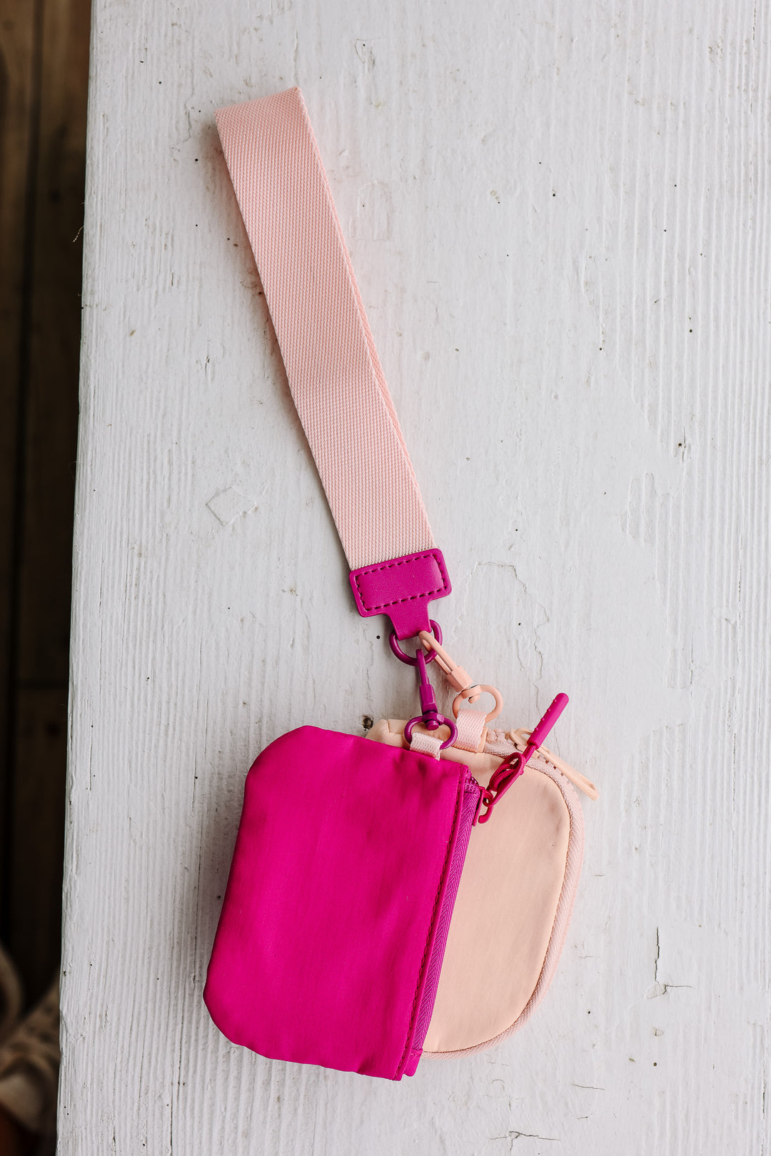 Double Pouch Wristlet - Multiple Colors