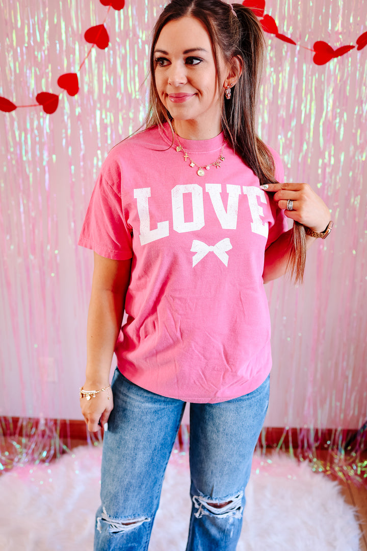 Love Struck Graphic Tee - Crunchberry