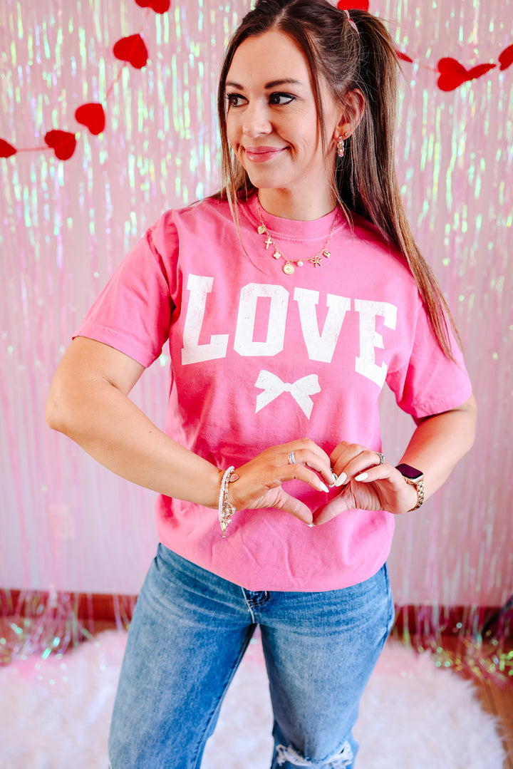 Love Struck Graphic Tee - Crunchberry