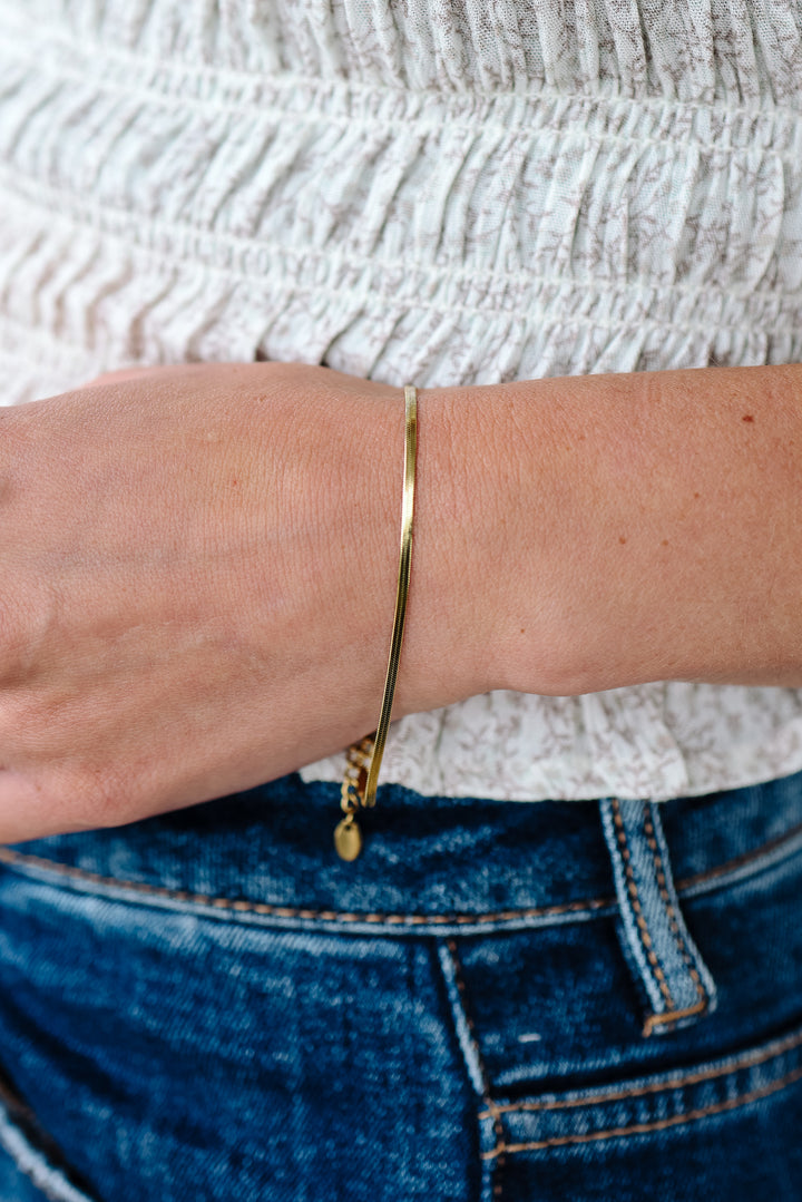 Skinny Snake Chain Bracelet