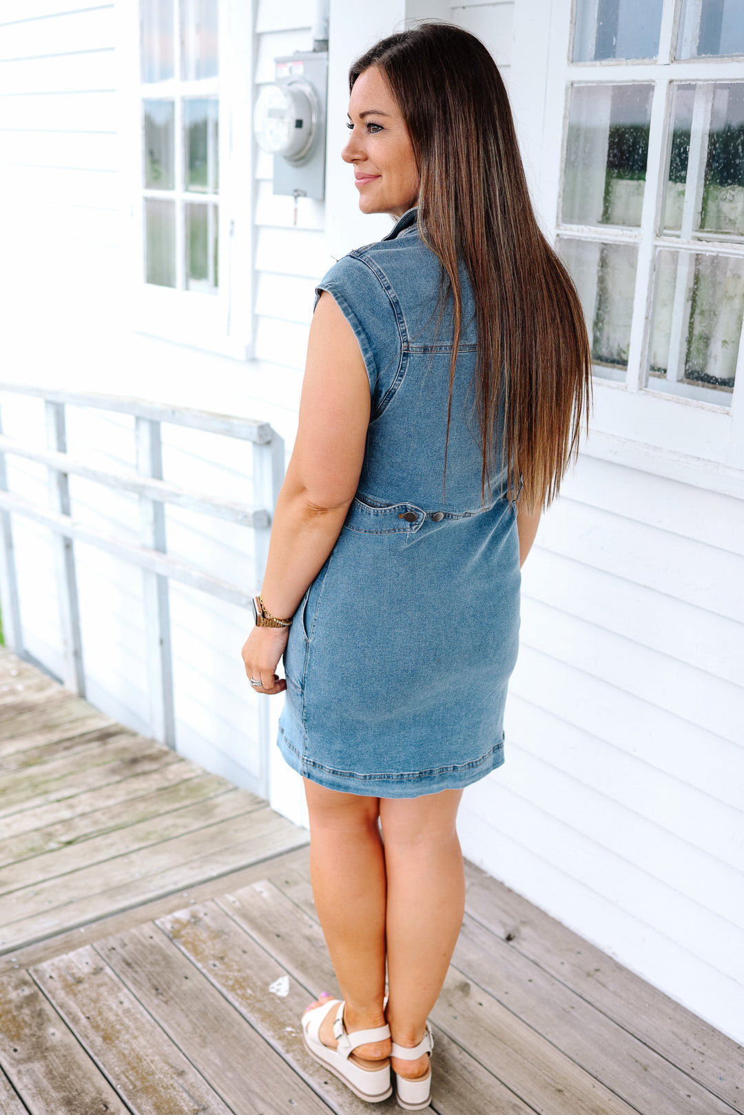 Baylor Denim Dress