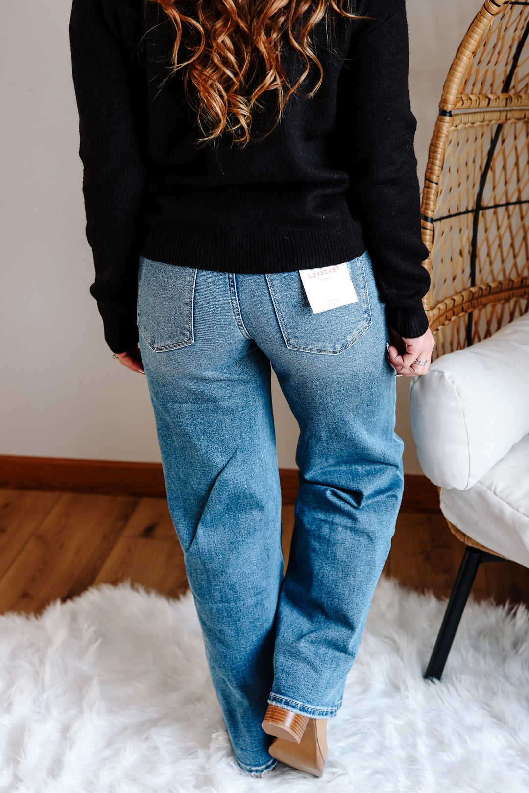 LOVERVET: Delta High Rise Baggy Wide Jeans