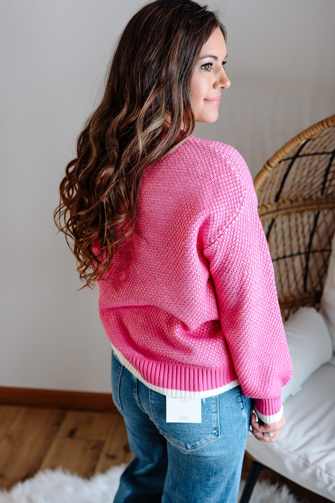 Indra Bubble Sleeve Sweater