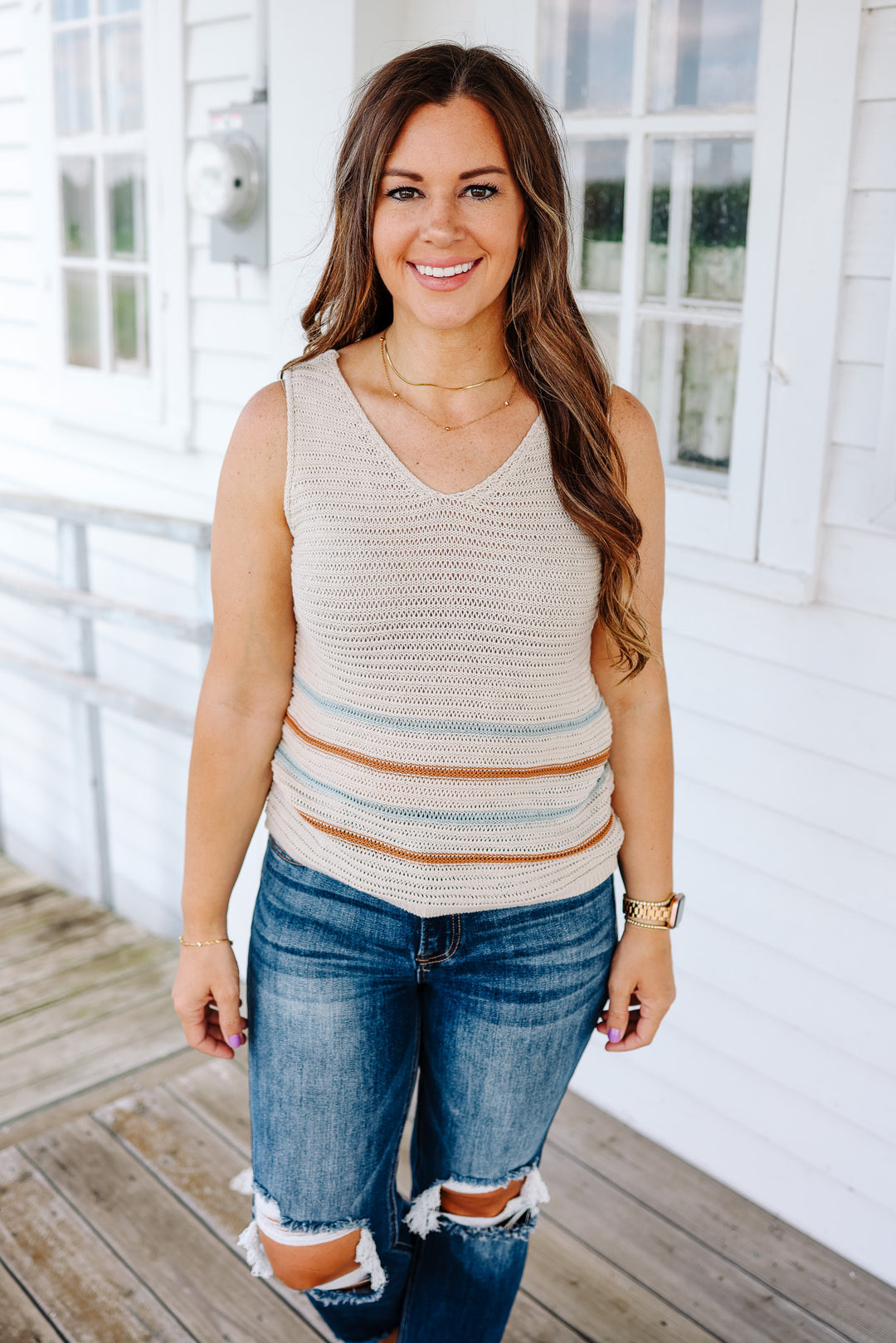 Ember Knitted Tank