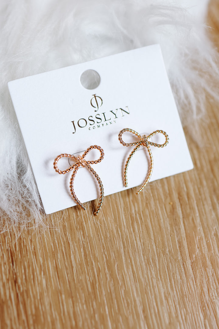 Rope Bow Earrings