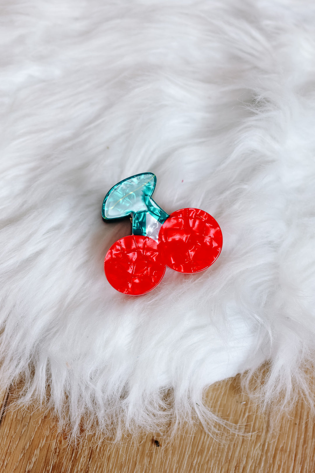 Cherries Hair Claw Clip