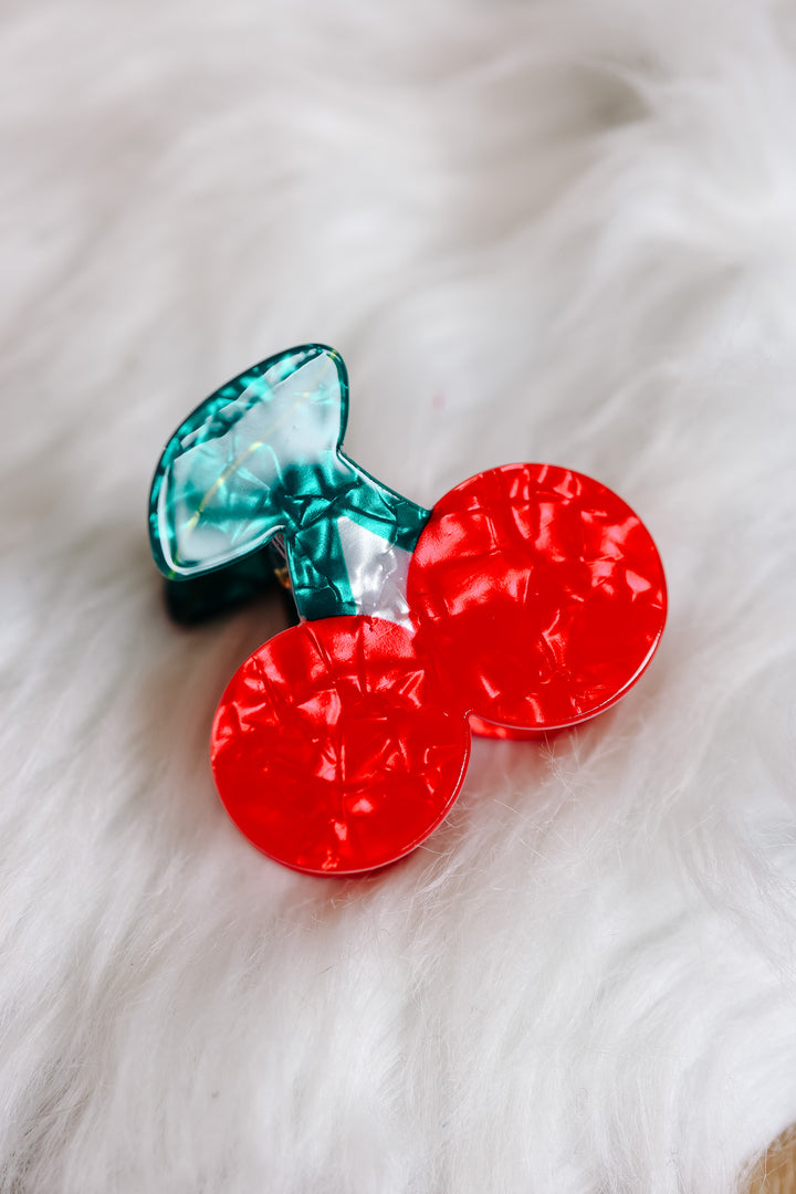 Cherries Hair Claw Clip