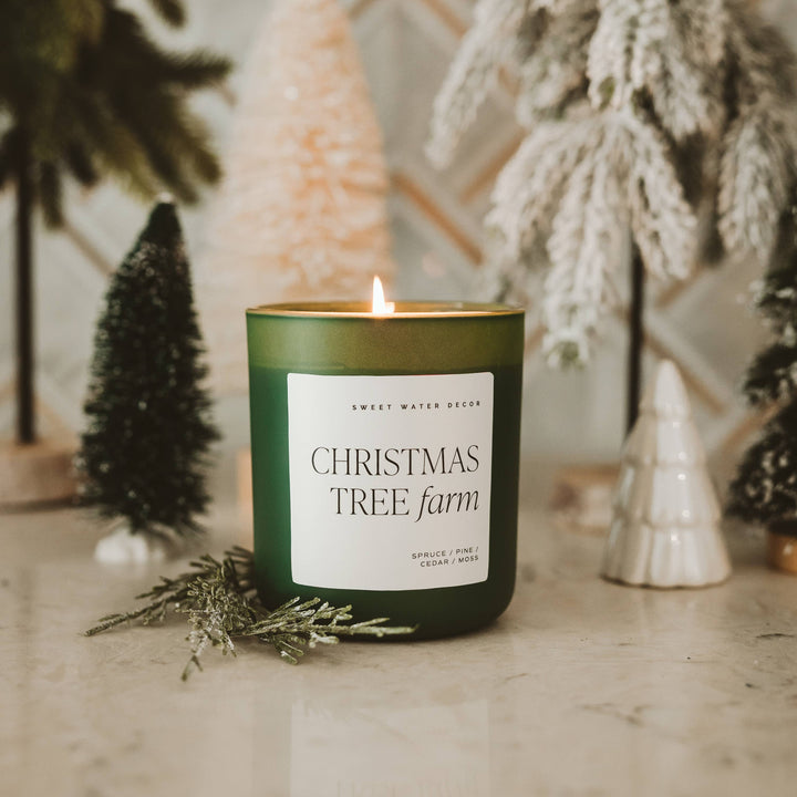 Christmas Tree Farm 15 oz Matte Soy Candle