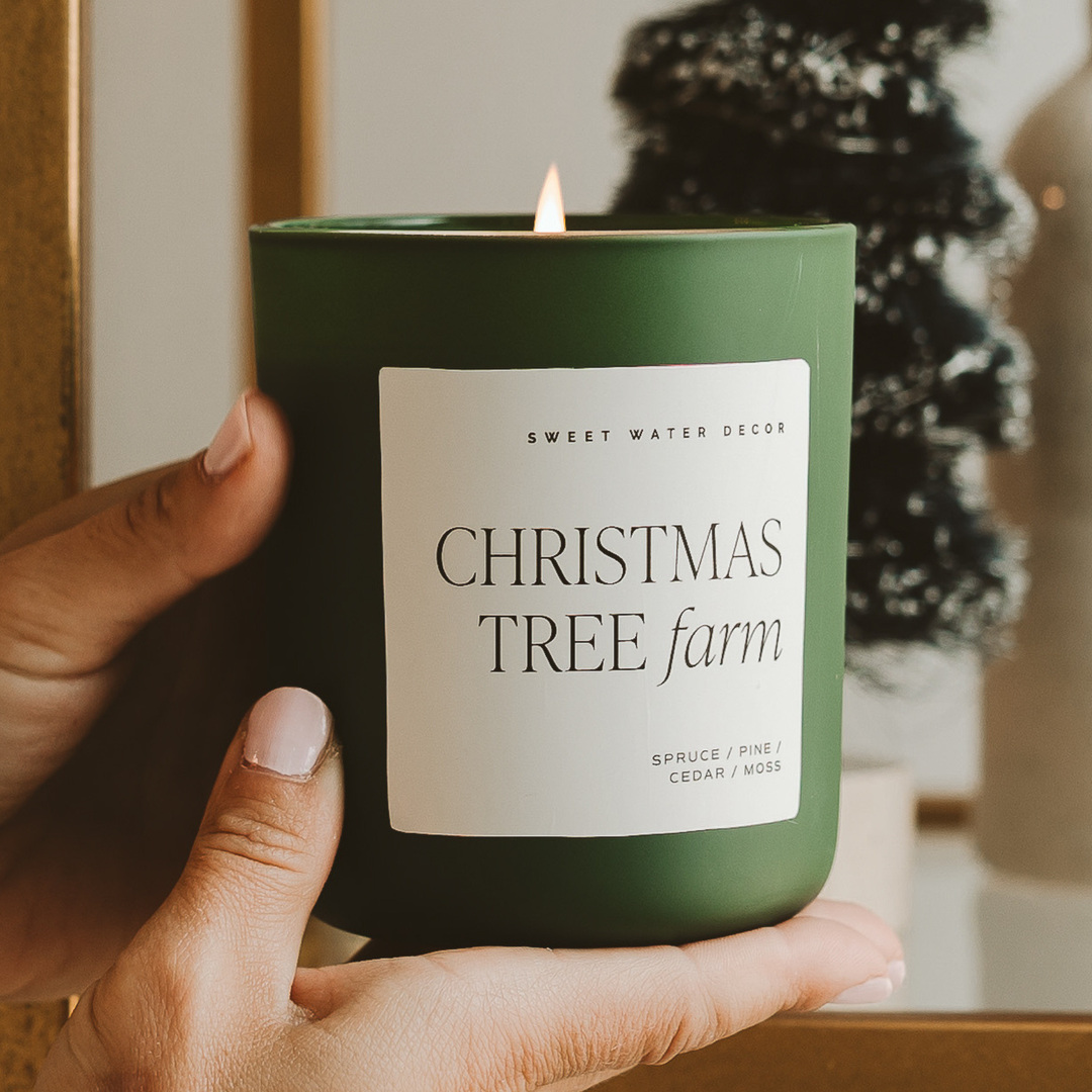 Christmas Tree Farm 15 oz Matte Soy Candle