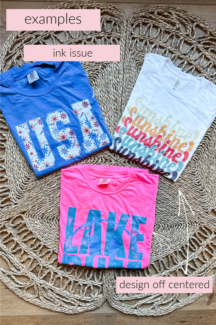 Oopsie Tees (3-Pack)