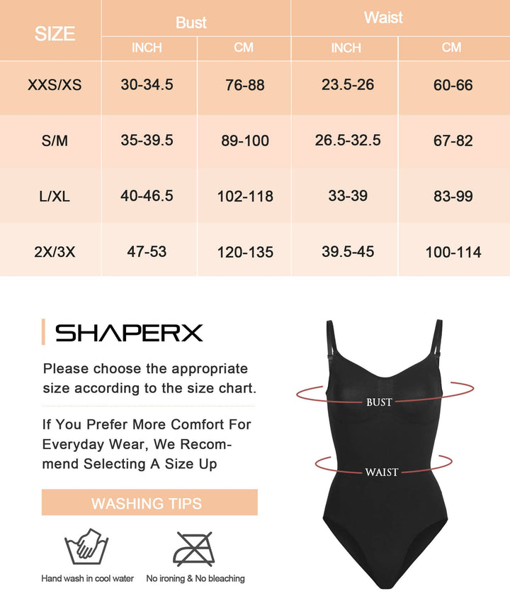 Tummy Control Shapewear Bodysuit - Multiple Colors