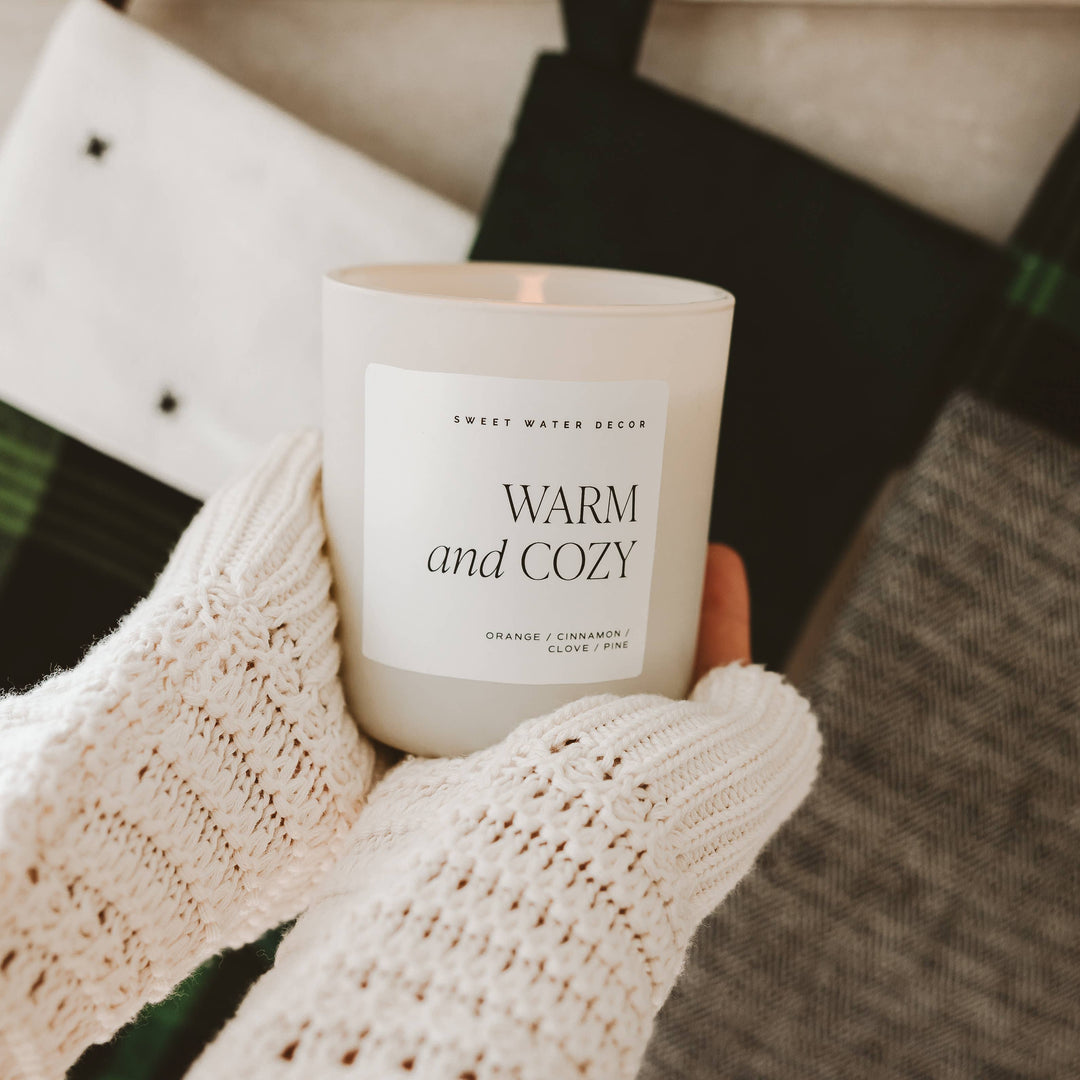 Warm and Cozy 15 oz Soy Candle