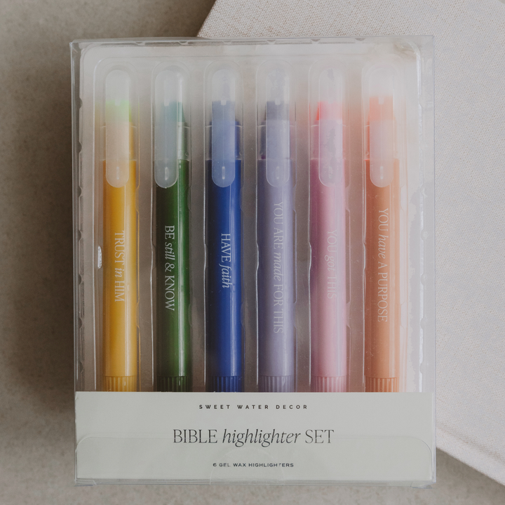 Wax Bible Highlighter Set