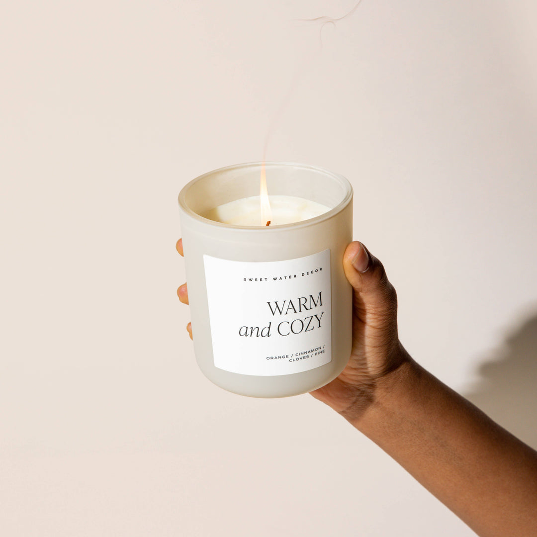 Warm and Cozy 15 oz Soy Candle