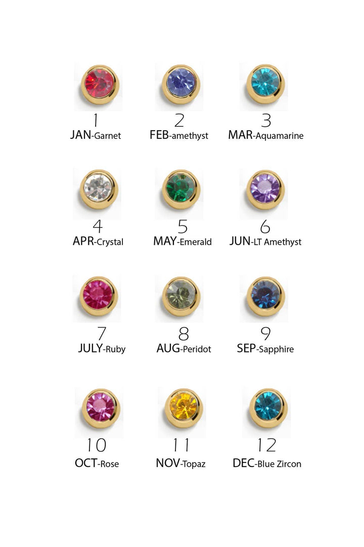 Birthstone Charms - Assorted