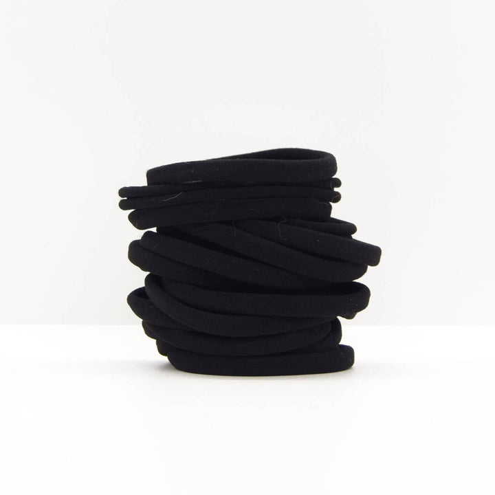 Eco-Friendly Nylon Elastics 20pc set - Black