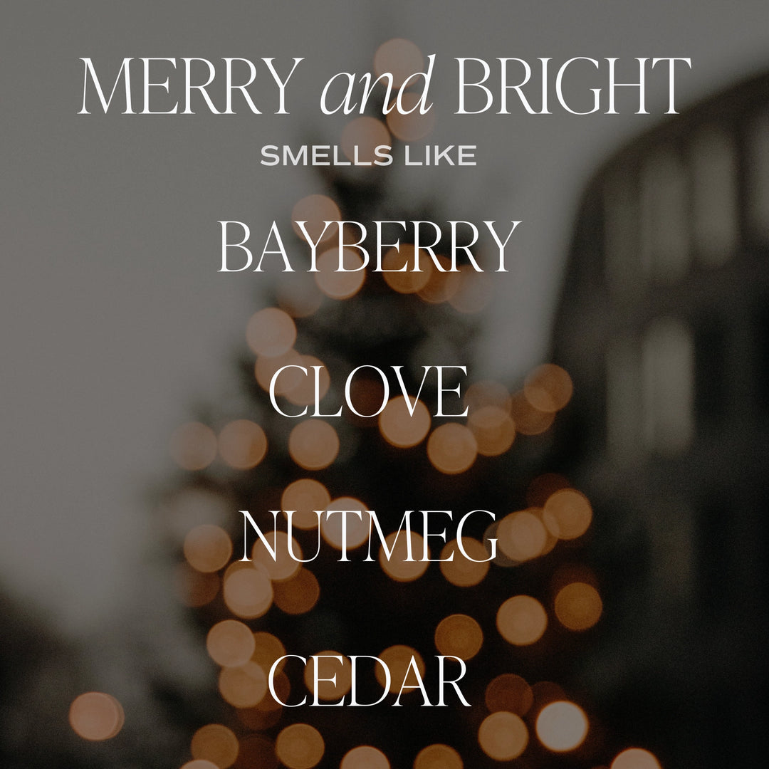 Merry and Bright 15 oz Soy Candle