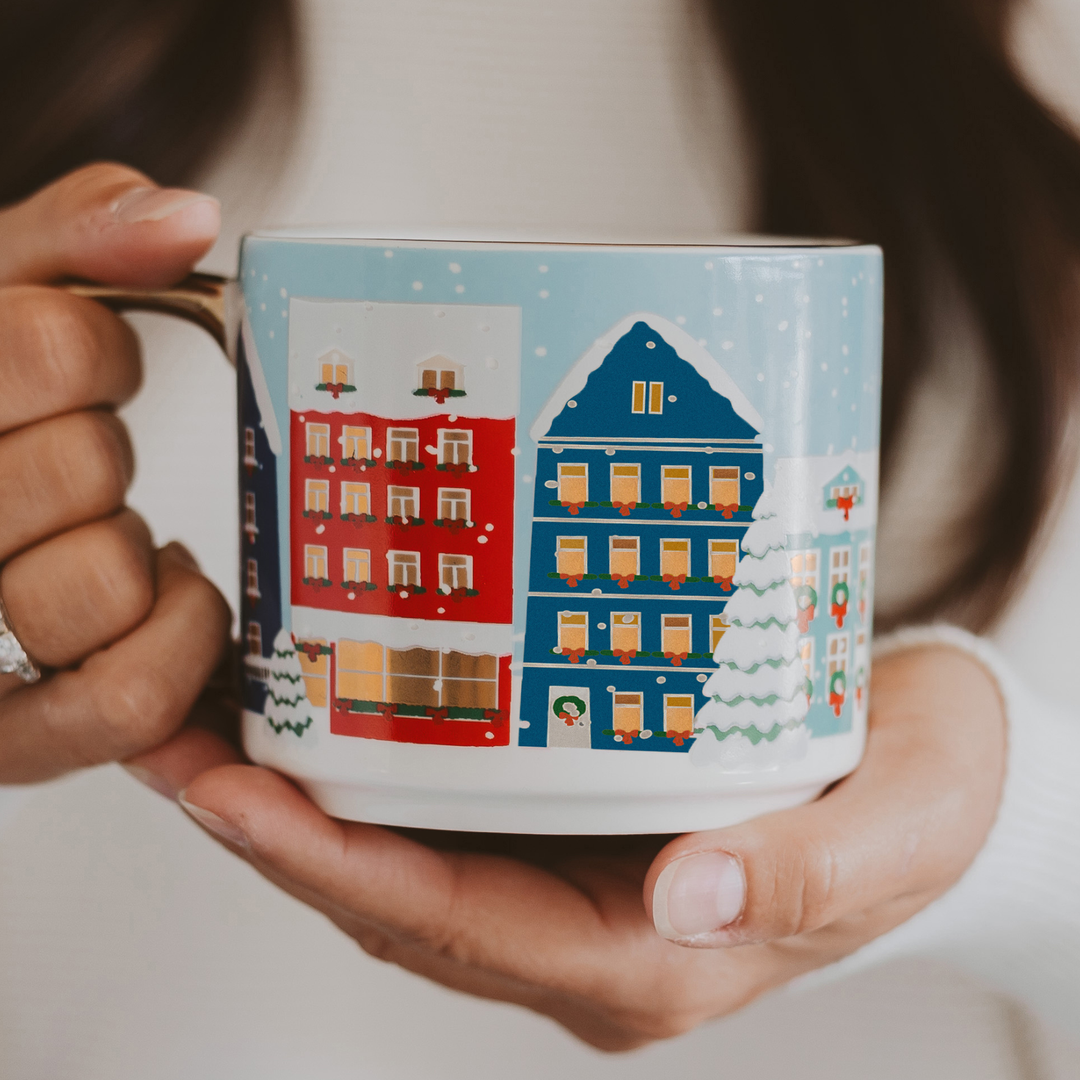 Christmas Village Coffee Mug