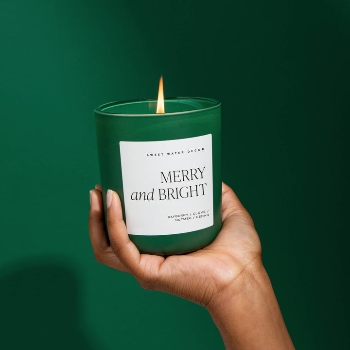 Merry and Bright 15 oz Soy Candle