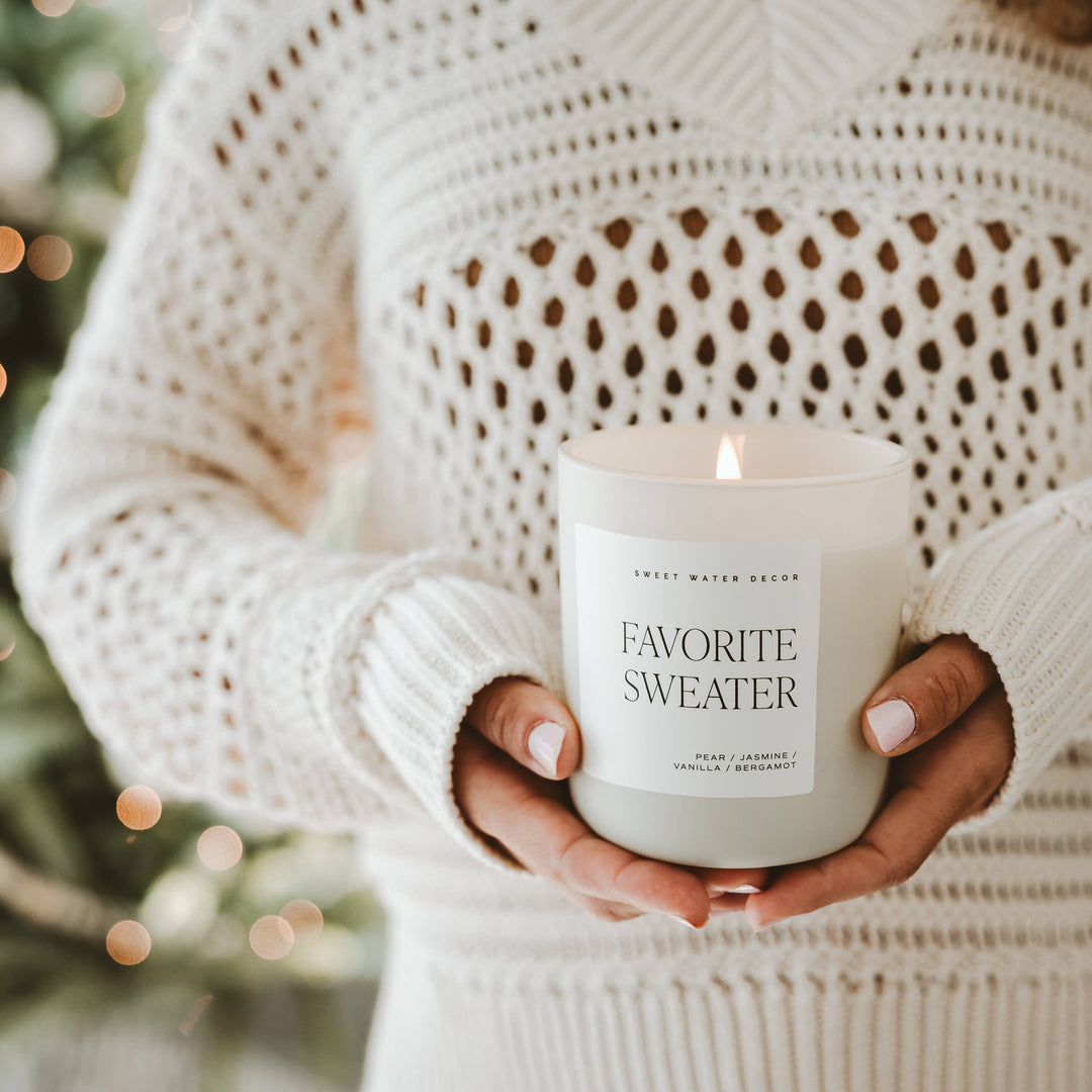 Favorite Sweater 15 oz Soy Candle